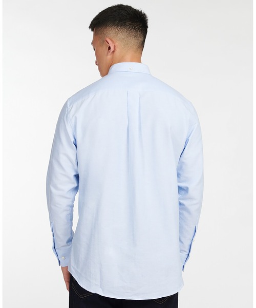 Barbour（バブアー）の「オックススリムボタンダウン刺繍ロゴ（シャツ/ブラウス・メンズ・ネイビー/ホワイト/ブルー/グリーン・L/M/S）」の16枚目の写真