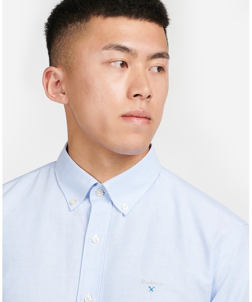 Barbour（バブアー）の「オックススリムボタンダウン刺繍ロゴ（シャツ/ブラウス・メンズ・ネイビー/ホワイト/ブルー/グリーン・L/M/S）」の17枚目の写真