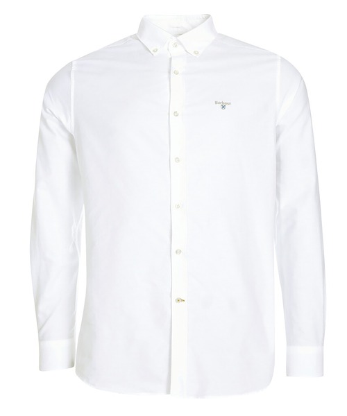 Barbour（バブアー）の「オックススリムボタンダウン刺繍ロゴ（シャツ/ブラウス・メンズ・ネイビー/ホワイト/ブルー/グリーン・L/M/S）」の8枚目の写真
