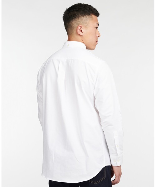 Barbour（バブアー）の「オックススリムボタンダウン刺繍ロゴ（シャツ/ブラウス・メンズ・ネイビー/ホワイト/ブルー/グリーン・L/M/S）」の6枚目の写真