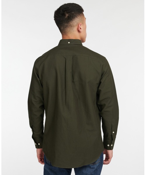 Barbour（バブアー）の「オックススリムボタンダウン刺繍ロゴ（シャツ/ブラウス・メンズ・ネイビー/ホワイト/ブルー/グリーン・L/M/S）」の21枚目の写真