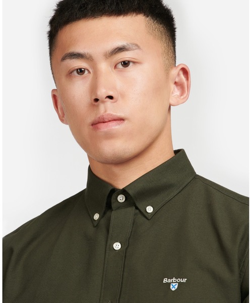 Barbour（バブアー）の「オックススリムボタンダウン刺繍ロゴ（シャツ/ブラウス・メンズ・ネイビー/ホワイト/ブルー/グリーン・L/M/S）」の22枚目の写真