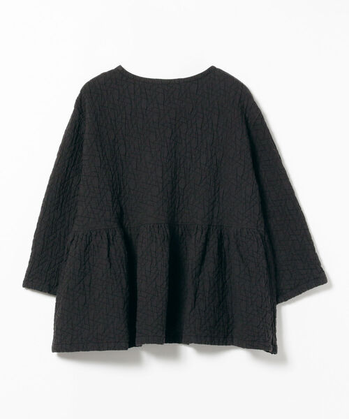 BLACK CRANE（ブラッククレーン）の「BLACK CRANE / ラッフル トップ（シャツ/ブラウス・レディース・ブラック系その他4/ベージュ・X-SMALL）」の10枚目の写真