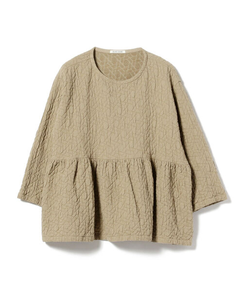 BLACK CRANE（ブラッククレーン）の「BLACK CRANE / ラッフル トップ（シャツ/ブラウス・レディース・ブラック系その他4/ベージュ・X-SMALL）」の12枚目の写真