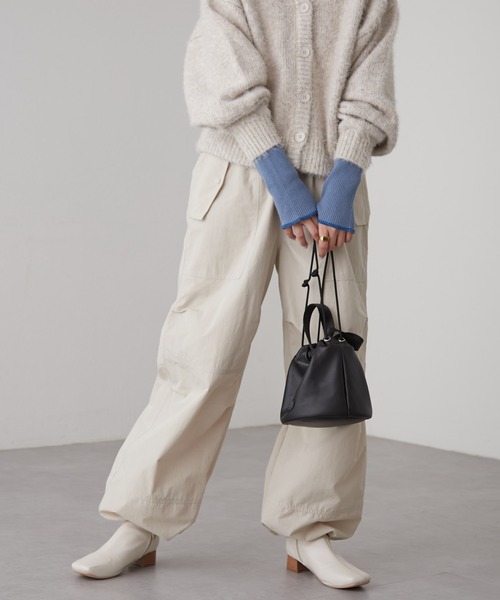 CIAOPANIC TYPY（チャオパニックティピー）の「パラシュートパンツ（その他パンツ・レディース・オフホワイト/カーキ/イエロー・ONE SIZE）」の2枚目の写真