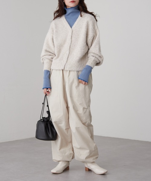 CIAOPANIC TYPY（チャオパニックティピー）の「パラシュートパンツ（その他パンツ・レディース・オフホワイト/カーキ/イエロー・ONE SIZE）」の10枚目の写真