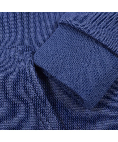 BeBe（ベベ）の「BeBe/ローゲージダブルフェイスショールカラートレーナー(100~150cm)（スウェット・キッズ・グレー/ブルー・150/130/110/140/120/100）」の13枚目の写真