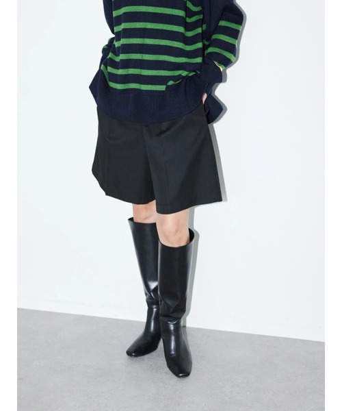 AMERICAN HOLIC（アメリカンホリック）の「タックショートパンツ（その他パンツ・レディース・ブラック/チェック・M/L）」の7枚目の写真