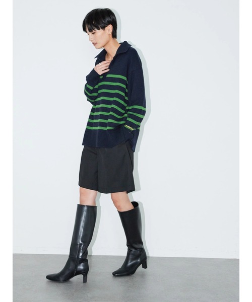 AMERICAN HOLIC（アメリカンホリック）の「タックショートパンツ（その他パンツ・レディース・ブラック/チェック・M/L）」の12枚目の写真