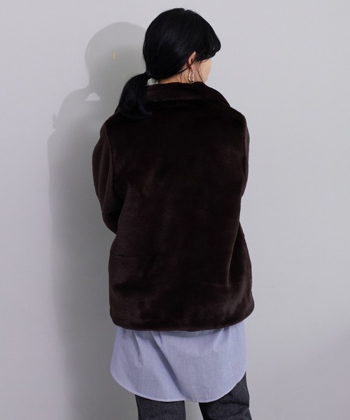 SHENERY（シーナリー）の「バンドカラーストライプチュニックシャツ（シャツ/ブラウス・レディース・ブルー・36/38）」の18枚目の写真