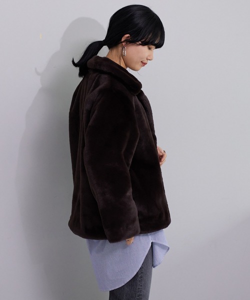 SHENERY（シーナリー）の「バンドカラーストライプチュニックシャツ（シャツ/ブラウス・レディース・ブルー・36/38）」の17枚目の写真