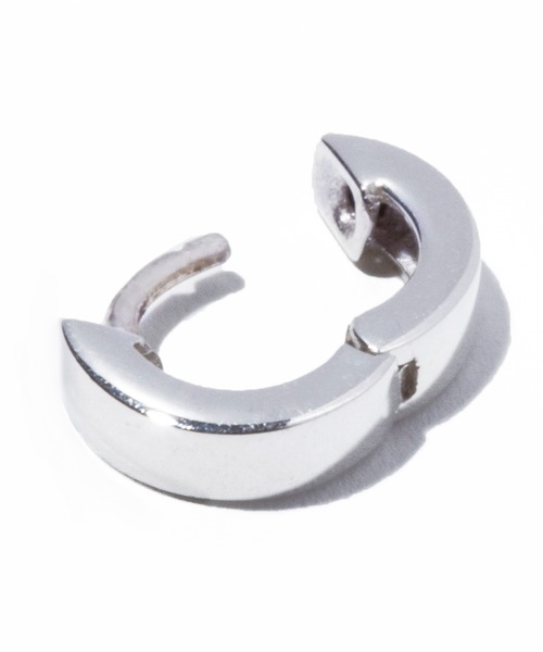 quip queint(クイップクエイント)の「【quip queint】hold hoop pierce QU019(ピアス(両耳用)・レディース・シルバー・FREE)」の5枚目の写真