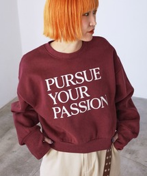 PBLIM | PAGEBOYLIM/サムホールショートスウェット(スウェット)