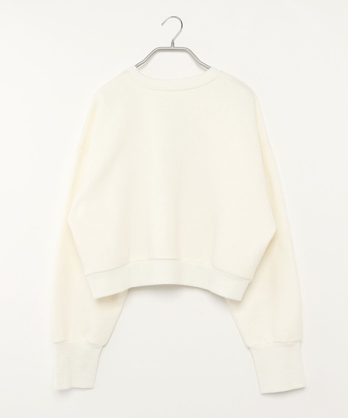 PBLIM(ページボーイリム)の「PAGEBOYLIM/サムホールショートスウェット(スウェット・レディース・ブラック/ボルドー/クリーム・FREE)」の10枚目の写真