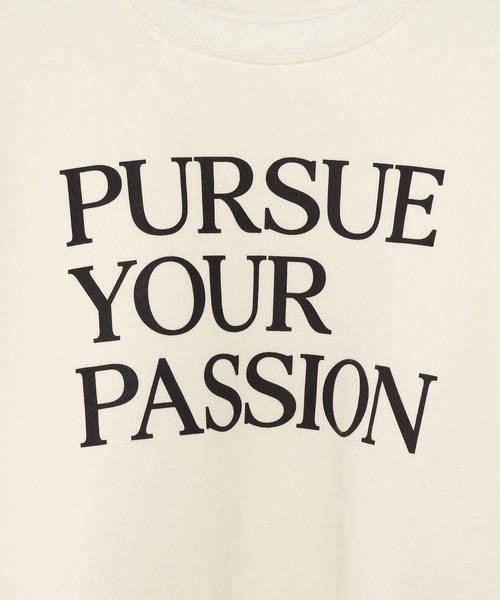 PBLIM(ページボーイリム)の「PAGEBOYLIM/サムホールショートスウェット(スウェット・レディース・ブラック/ボルドー/クリーム・FREE)」の11枚目の写真