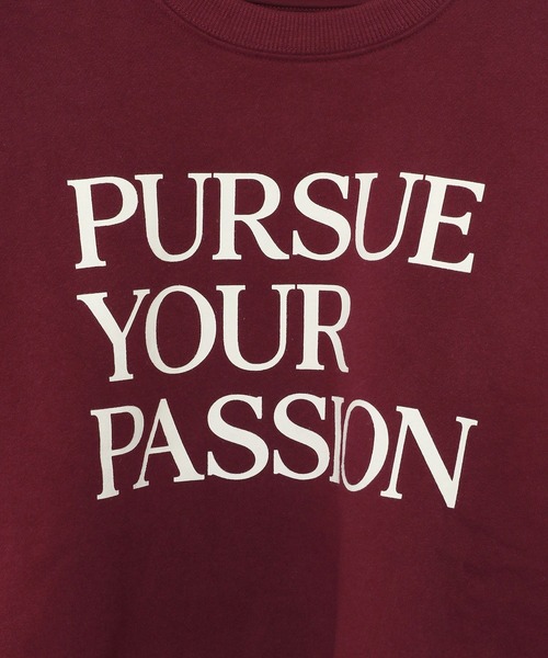 PBLIM(ページボーイリム)の「PAGEBOYLIM/サムホールショートスウェット(スウェット・レディース・ブラック/ボルドー/クリーム・FREE)」の7枚目の写真