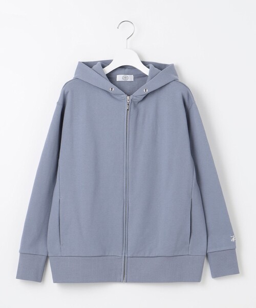 J.PRESS(ジェイプレス)の「【洗える】URAKEフーディー ジップ パーカー(パーカー・レディース・ライトグレー系/ブラウン系/ダルブルー系/ネイビー系・T15/T13)」の18枚目の写真