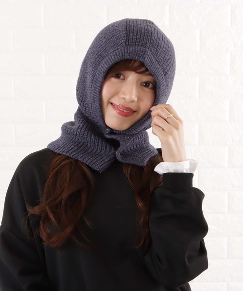 セール】ニットバラクラバ（ネックウォーマー/スヌード）｜Lace Ladies