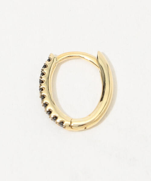 TOMORROWLAND (トゥモローランド)の「Otiumberg. Mini Oval Onyx フープピアス(ピアス(片耳用)・レディース・ゴールド系その他2・FREE)」の2枚目の写真