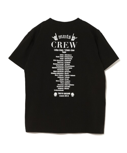 mmtsです。 mmts（マミタス）の「〈UNISEX〉mmts / 10周年ロックTシャツ（Tシャツ