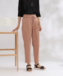 SHOO・LA・RUE | 【SS-3L/きれい叶える】綿イージーテーパードパンツ(その他パンツ)