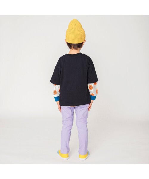 BREEZE（ブリーズ）の「【2Pセット】FOスマイルポケットTシャツ（Tシャツ/カットソー・キッズ・ライム/チャコール/ブルー・90/80/140/100/120/130/110）」の6枚目の写真