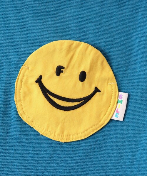 BREEZE（ブリーズ）の「【2Pセット】FOスマイルポケットTシャツ（Tシャツ/カットソー・キッズ・ライム/チャコール/ブルー・90/80/140/100/120/130/110）」の12枚目の写真
