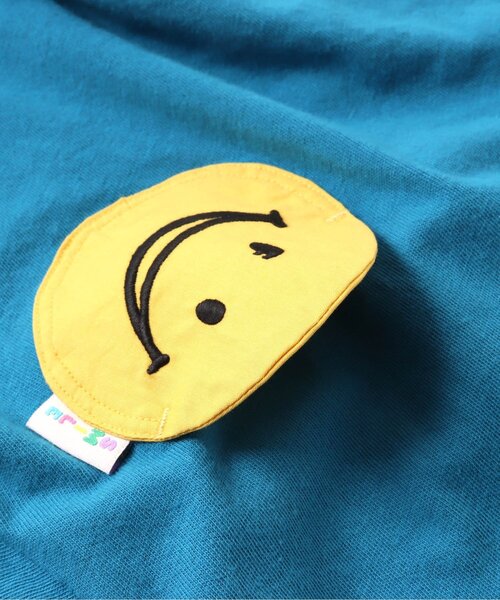 BREEZE（ブリーズ）の「【2Pセット】FOスマイルポケットTシャツ（Tシャツ/カットソー・キッズ・ライム/チャコール/ブルー・90/80/140/100/120/130/110）」の13枚目の写真