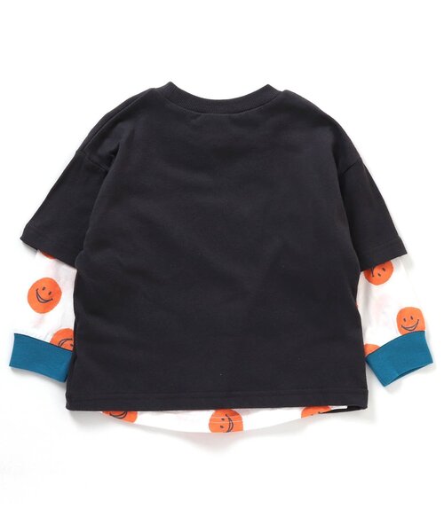 BREEZE（ブリーズ）の「【2Pセット】FOスマイルポケットTシャツ（Tシャツ/カットソー・キッズ・ライム/チャコール/ブルー・90/80/140/100/120/130/110）」の22枚目の写真