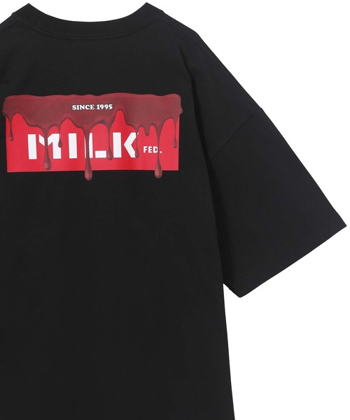 MILKFED.（ミルクフェド）の「MELT BAR LOGO WIDE S/S TEE（Tシャツ/カットソー・レディース・ブラック/オフホワイト/ホワイト・ONE SIZE）」の21枚目の写真