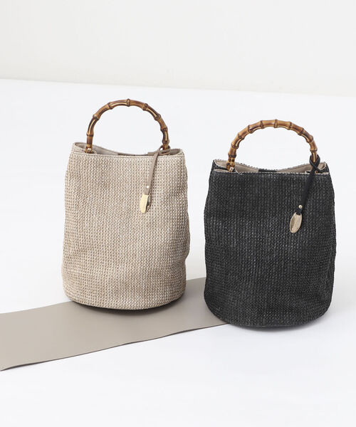 NOLLEY’S（ノーリーズ）の「バンブーザツザイトートバッグ（トートバッグ・レディース・ベージュ/ブラック・FREE）」の18枚目の写真