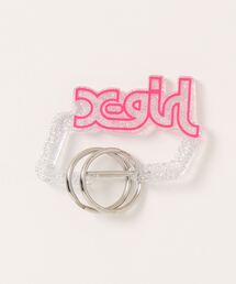 X-girl | 【X-girl /エックスガール】 MILLS LOGO CARABINER(キーホルダー)