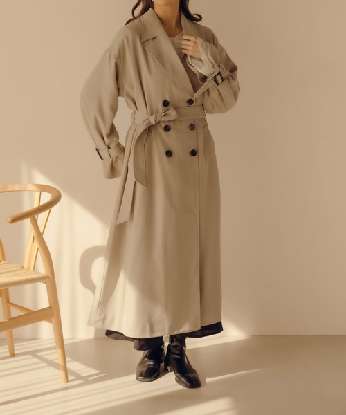 fupel（フぺル）の「2WAYダブルケープコート（トレンチコート）」 - WEAR
