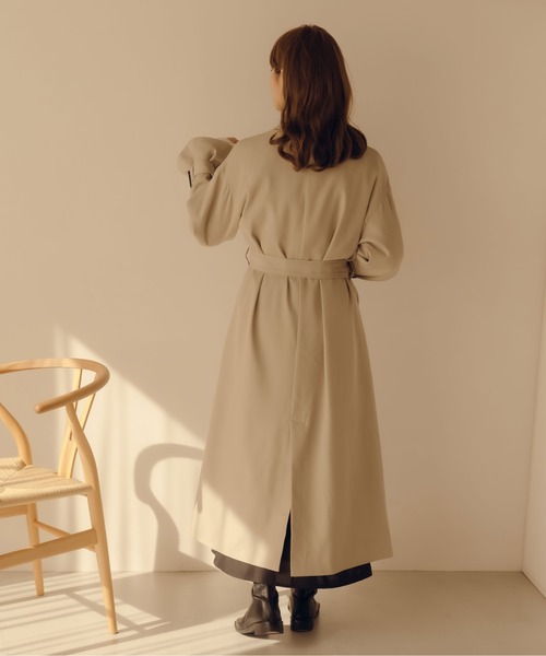 fupel（フぺル）の「2WAYダブルケープコート（トレンチコート