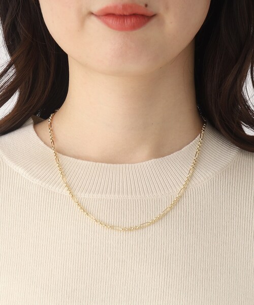 OPAQUE.CLIP（オペークドットクリップ）の「◆デザインチェーンネックレス（ネックレス・レディース・ゴールド・00）」の2枚目の写真