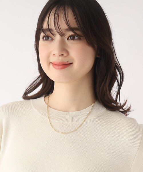 OPAQUE.CLIP（オペークドットクリップ）の「◆デザインチェーンネックレス（ネックレス・レディース・ゴールド・00）」の4枚目の写真