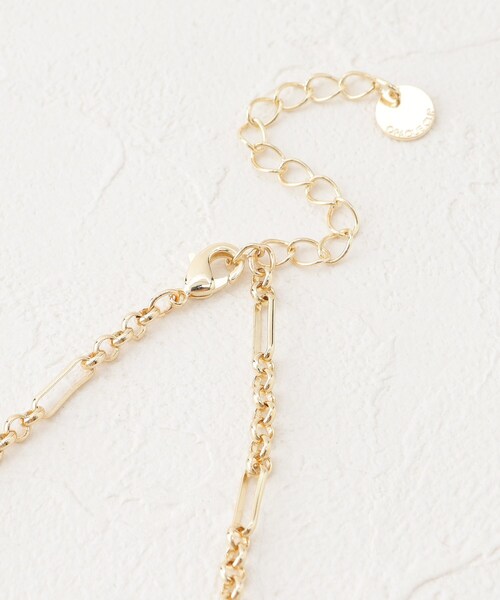OPAQUE.CLIP（オペークドットクリップ）の「◆デザインチェーンネックレス（ネックレス・レディース・ゴールド・00）」の5枚目の写真
