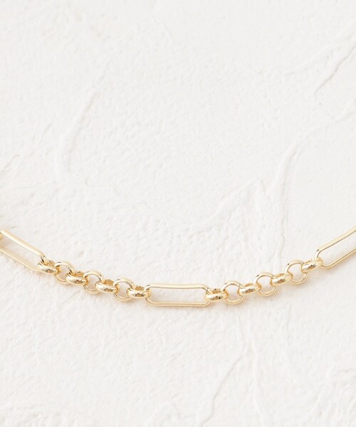 OPAQUE.CLIP（オペークドットクリップ）の「◆デザインチェーンネックレス（ネックレス・レディース・ゴールド・00）」の6枚目の写真