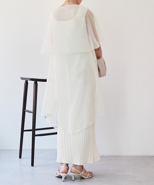 PAPILLONNER（パピヨネ）の「セレモニーアイテム/シアーボレロ/PAPILLONNER/パピヨネ（カーディガン/ボレロ・レディース・ブラック/アイボリー・FREE）」の18枚目の写真