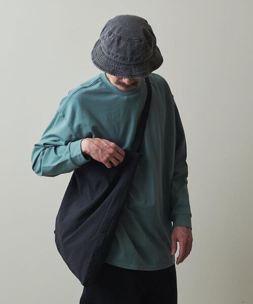 Steven Alan（スティーブンアラン）の「＜Steven Alan＞ FLP SUP SLD LONG SLEEVE TEE -LOOSE/カットソー（Tシャツ/カットソー・メンズ・ケリー/コバルトブルー/レッド・L/XL/S/M）」の13枚目の写真