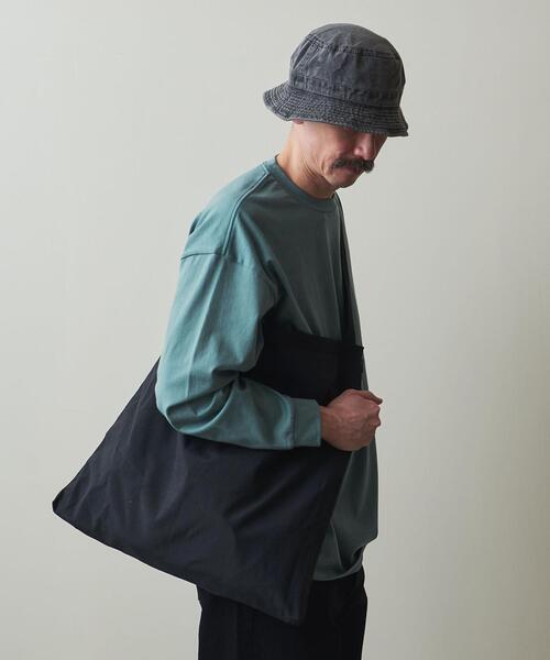 Steven Alan（スティーブンアラン）の「＜Steven Alan＞ FLP SUP SLD LONG SLEEVE TEE -LOOSE/カットソー（Tシャツ/カットソー・メンズ・ケリー/コバルトブルー/レッド・L/XL/S/M）」の14枚目の写真