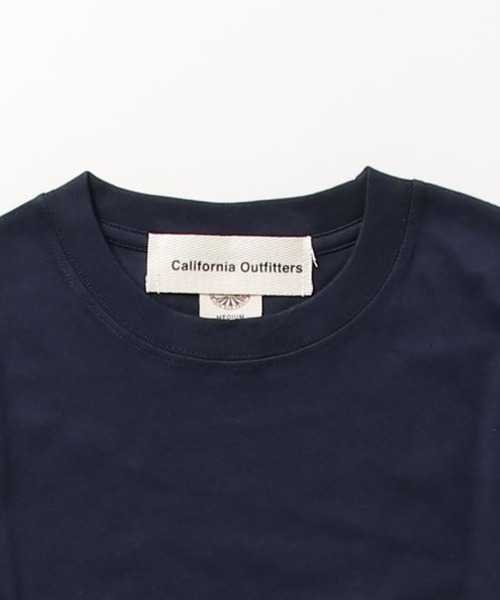 CALIFORNIA OUTFITTERS(カリフォルニア アウトフィッターズ)の「STD-3- オーガニックコットン ワイドシルエット ロンT(Tシャツ/カットソー・メンズ・ネイビー/ナチュラル/スミクロ/オフホワイト・MEDIUM/LARGE/XX-LARGE/X-LARGE/SMALL)」の5枚目の写真