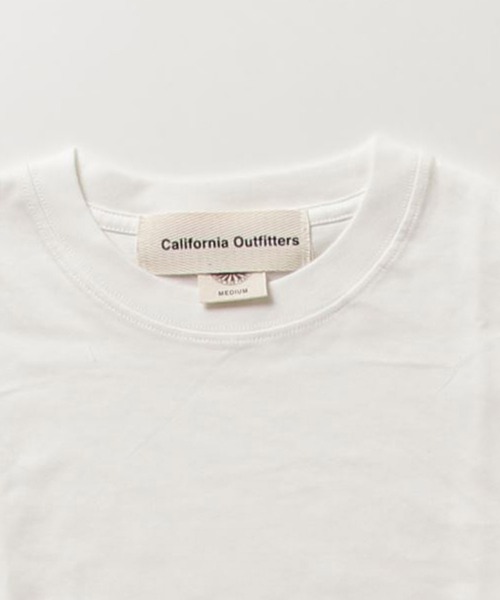 CALIFORNIA OUTFITTERS(カリフォルニア アウトフィッターズ)の「STD-3- オーガニックコットン ワイドシルエット ロンT(Tシャツ/カットソー・メンズ・ネイビー/ナチュラル/スミクロ/オフホワイト・MEDIUM/LARGE/XX-LARGE/X-LARGE/SMALL)」の8枚目の写真