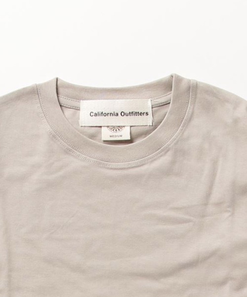 CALIFORNIA OUTFITTERS(カリフォルニア アウトフィッターズ)の「STD-3- オーガニックコットン ワイドシルエット ロンT(Tシャツ/カットソー・メンズ・ネイビー/ナチュラル/スミクロ/オフホワイト・MEDIUM/LARGE/XX-LARGE/X-LARGE/SMALL)」の6枚目の写真
