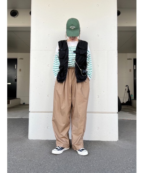 owndaily(オンデイリー)の「ウエストゴムバルーンパンツ(その他パンツ・レディース・カーキ・FREE)」の21枚目の写真