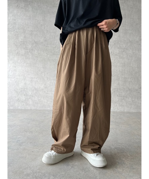 owndaily(オンデイリー)の「ウエストゴムバルーンパンツ(その他パンツ・レディース・カーキ・FREE)」の14枚目の写真