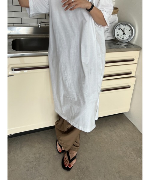 owndaily(オンデイリー)の「ウエストゴムバルーンパンツ(その他パンツ・レディース・カーキ・FREE)」の3枚目の写真