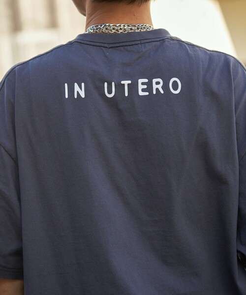 PUBLUX（パブリュクス）の「PUBLUX/パブリュクス 別注 NIRVANA IN UTERO TEE/ニルヴァーナ インユーテロ/バンT/ユニセックス/ヴィンテージTシャツ/ロックT（Tシャツ/カットソー・メンズ・ブラック/ホワイト・SMALL/MEDIUM/LARGE）」の11枚目の写真