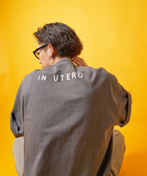 PUBLUX（パブリュクス）の「PUBLUX/パブリュクス 別注 NIRVANA IN UTERO TEE/ニルヴァーナ インユーテロ/バンT/ユニセックス/ヴィンテージTシャツ/ロックT（Tシャツ/カットソー・メンズ・ブラック/ホワイト・SMALL/MEDIUM/LARGE）」の21枚目の写真