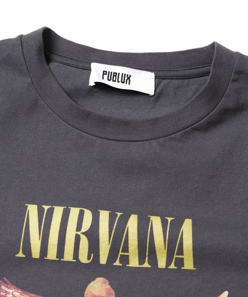 PUBLUX（パブリュクス）の「PUBLUX/パブリュクス 別注 NIRVANA IN UTERO TEE/ニルヴァーナ インユーテロ/バンT/ユニセックス/ヴィンテージTシャツ/ロックT（Tシャツ/カットソー・メンズ・ブラック/ホワイト・SMALL/MEDIUM/LARGE）」の20枚目の写真